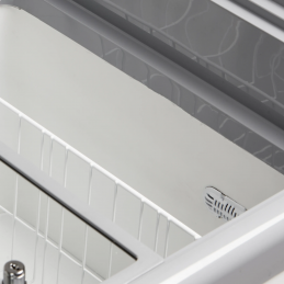 Congélateur coffre élégant avec couvercles