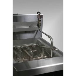 Friteuse gaz haut rendement 36 l - 32 kw, cuve