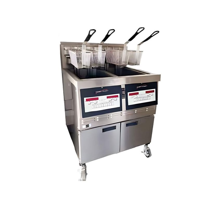 Friteuse électrique haut rendement 2x 18 litres - henny penny