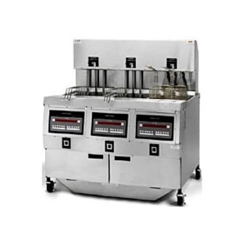 Friteuse électrique haut rendement 3 x 27 l - 42 kw