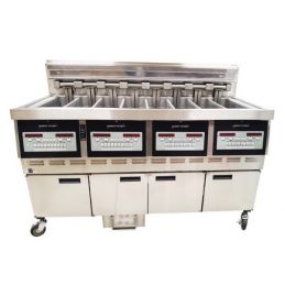 Friteuse électrique haut rendement 4 x 18 l - 56 kw - henny penny