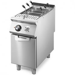 Cuiseur à pâtes électrique, 1 bac gn 1/1, capacité 1x 40 litres, résistances fixes