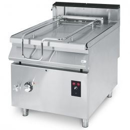 Sauteuse basculante électrique, capacité 50 litres, avec cuve en inox motorisée