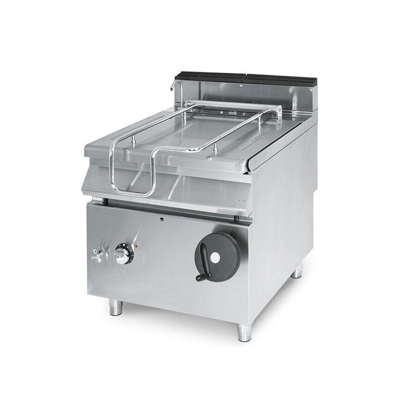 Sauteuse basculante électrique, capacité 60 litres, avec cuve en inox