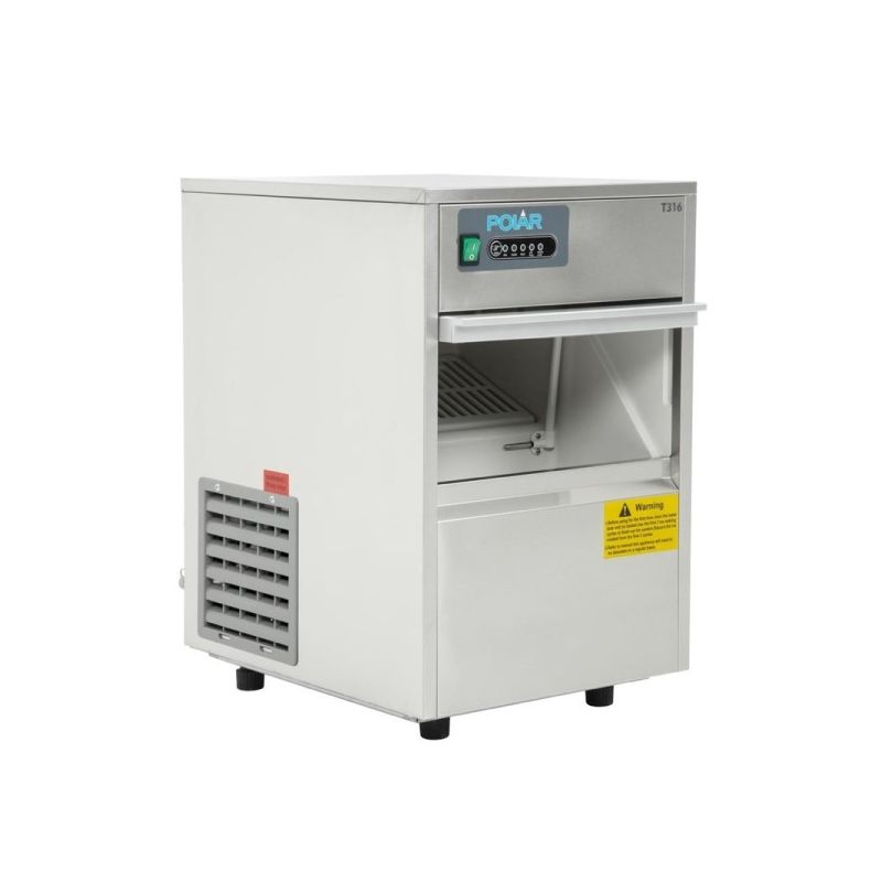 Machine à glaçons dessous de comptoir 20kg Polar