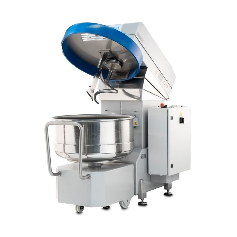 Pétrin à spirale Cuve amovible 130 kg