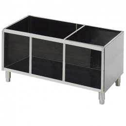 Soubassement ouvert pour...