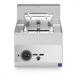 Friteuse professionnelle électrique de table d'une capacité de 10 litres - 400x650x300 mm