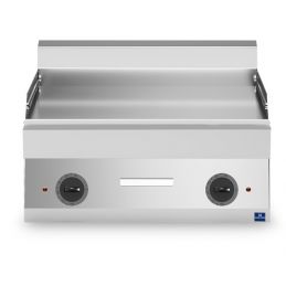 Plaque à snacker électrique de table avec plaque lisse