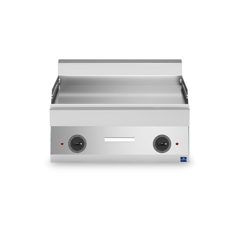 Plaque à snacker électrique de table avec plaque lisse