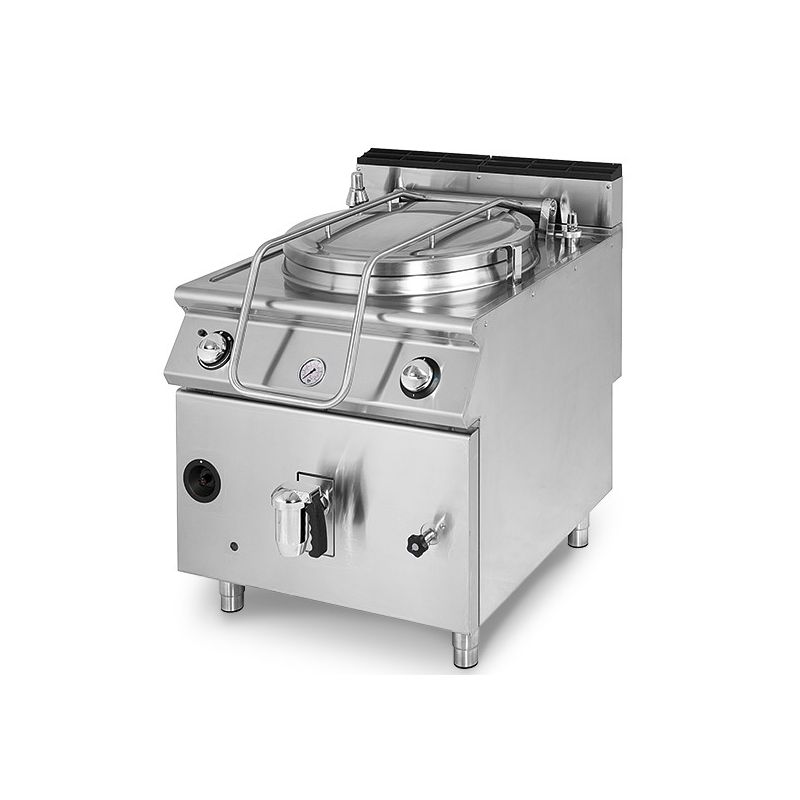 Marmite gaz, chauffe indirecte, capacité 50 litres