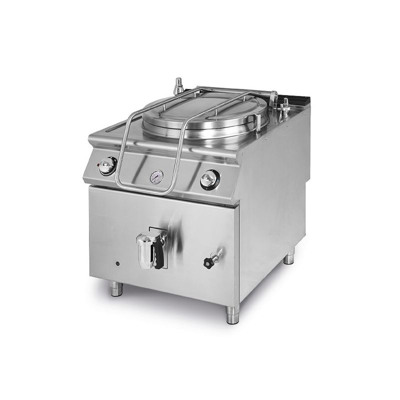 Marmite professionnelle 150l triphasé chauffe directe