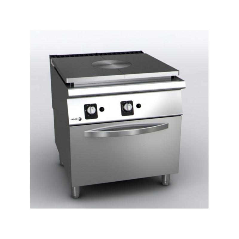 Gazinière professionnelle avec plaque coup de feu FAGOR C-G911