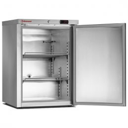 Congélateur statique, 150 litres acier inox