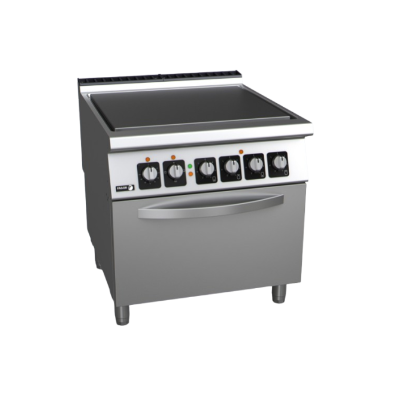 Plaque électrique solide avec four statique C-E911, fagor