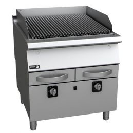 Gril à charbon inox à gaz B-G9101 I, fagor