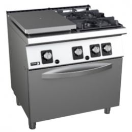 Fourneau à gaz demi-plaque à gauche Fagor