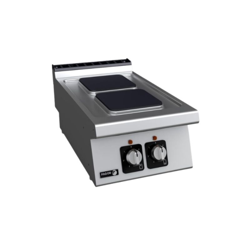 Fourneau électrique Fagor avec 2 plaques carrées