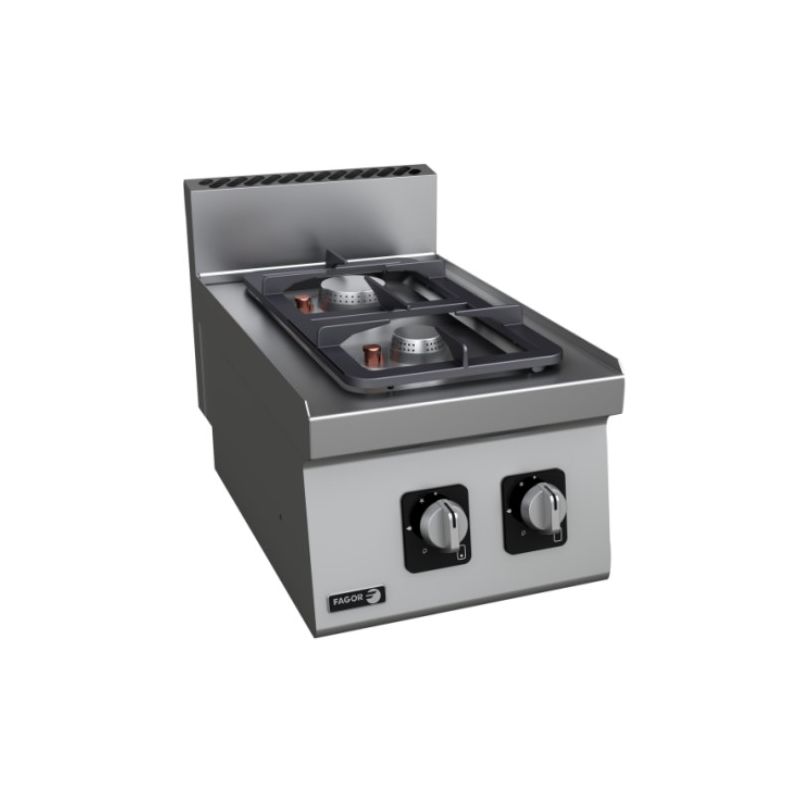 Cuisinière à gaz 2 brûleurs, Fagor CI-CG604T 2