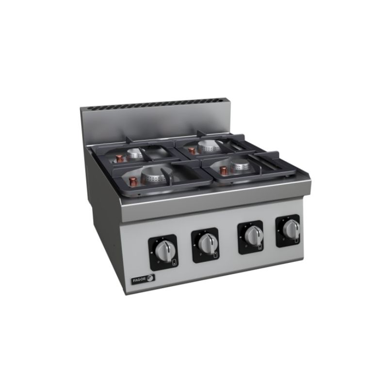 Cuisinière à gaz 4 brûleurs, Fagor CI-CG606T 4