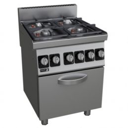 Cuisinière à gaz 4 brûleurs avec four, Fagor CI-CG606O 4