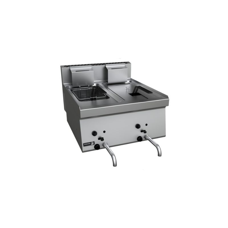 Friteuse à gaz 2x 8 litres, Fagor CI-FG606T 28