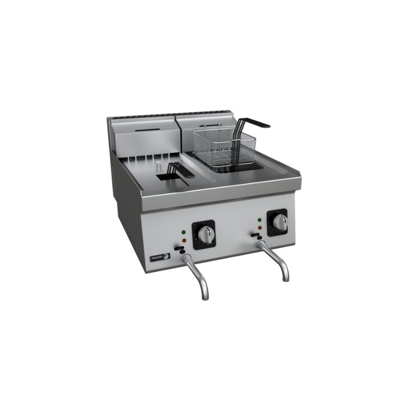 Friteuse électrique 2x 8 litres, Fagor CI-FE606T 28