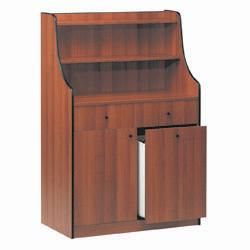 Meuble de Service Horeca 2 Tiroirs 1 Porte 1 Étagère