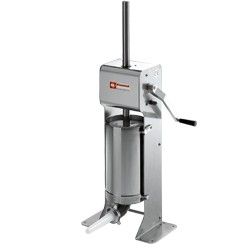 Poussoir manuel vertical en inox, 12 litres